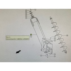 Cabezal de Llenado Claas, Ref. 5545023
