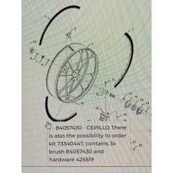 CEPILLO NEW HOLLAND,Ref. 84057430