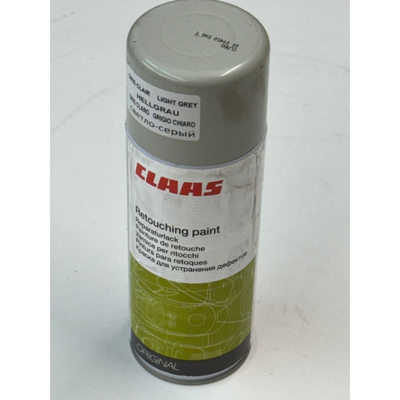 PINTURA ORIGINAL CLAAS GRIS CLARO 400ml, REF. 014505460