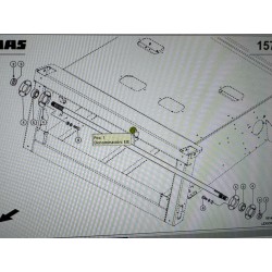 EJE CLAAS, REF. 6304080