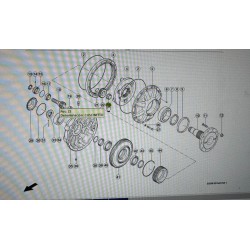 CUSCINETO ORIGINAL CLAAS, REF. 02134130