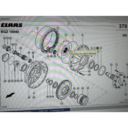 ANILLO PRESION ORIGINAL CLAAS, REF. 6699980