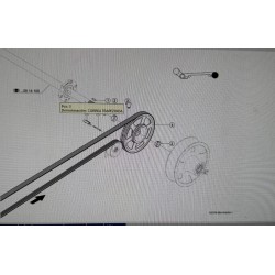 CORREA CLAAS, REF. 6659670 GATES