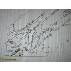 SOPORTE RODAMIENTO CLAAS, REF. 7825450
