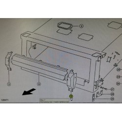 CHAPA RETENCION IZQ CLAAS, REF. 6306795
