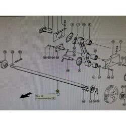EJE ACCIONAMIENTO DE CRIBAS ORIGINAL CLAAS, REF. 7360561