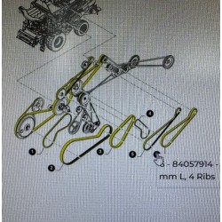 CORREA NEW HOLLAND, REF. 84175582 - 84057914 GATES