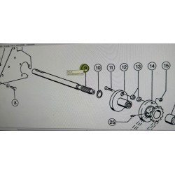EJE CLAAS REF, 7587080