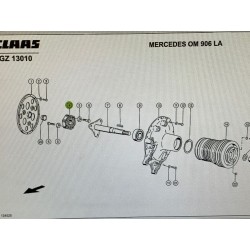Plato Articulado Claas, Ref. 6494821